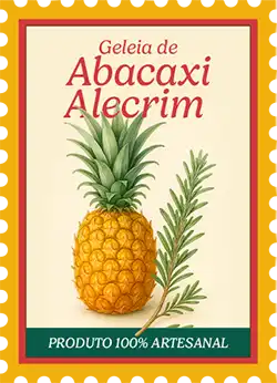 Abacaxi com Alecrim