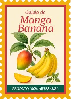 Geleia de Manga com Banana