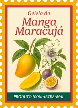 Geleia de Manga com Maracujá