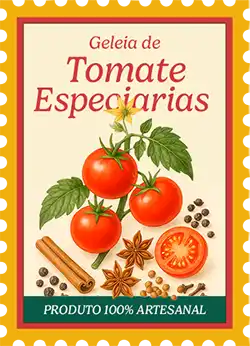 Geleia de Tomate com Especiarias